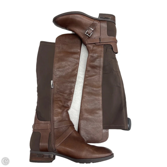 Boots Knee Flats By Vince Camuto In Brown, Size: 9