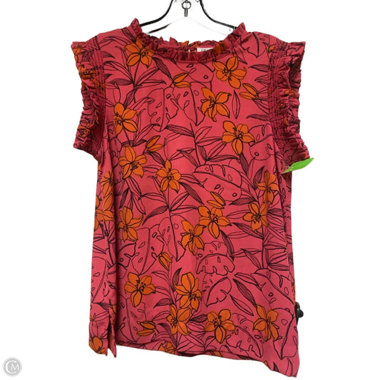 Top Sleeveless By Dr2 In Pink, Size: M