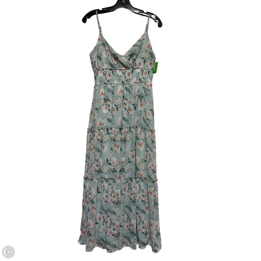 Dress Casual Midi By Trixxi In Floral Print, Size: L