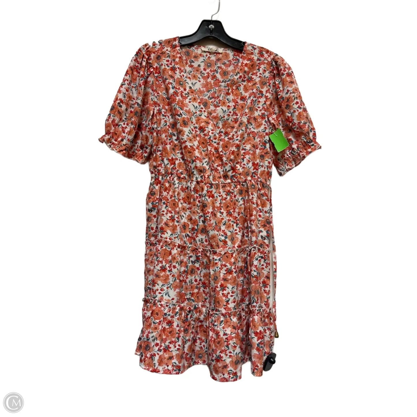 Dress Casual Short By Blush In Floral Print, Size: L