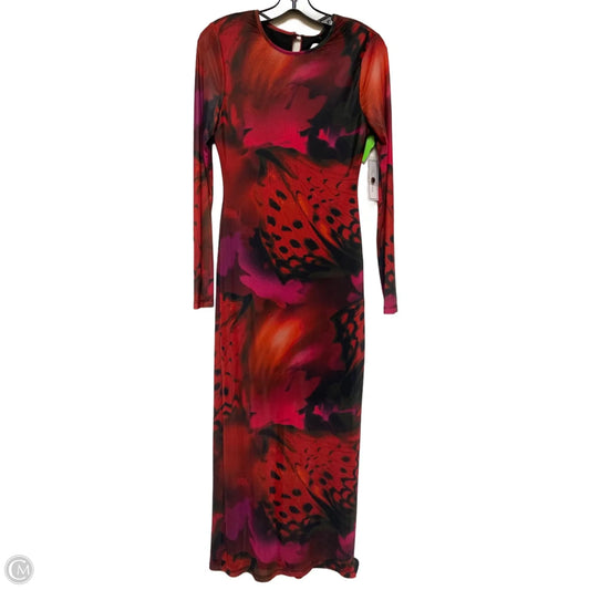 Dress Casual Maxi By Premier Amour In Pink & Red, Size: S