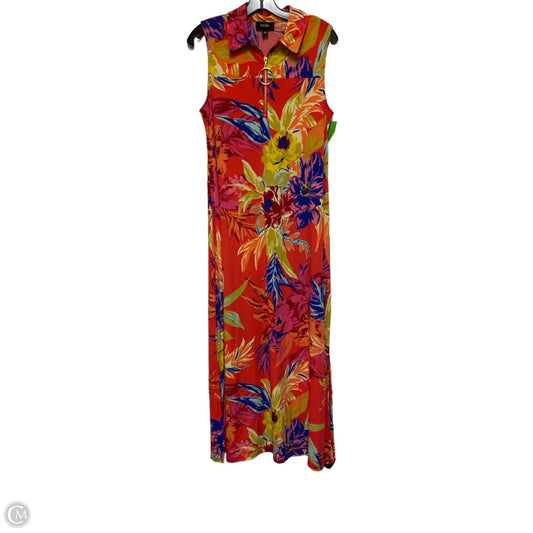 Dress Casual Maxi By Msk In Multi-colored, Size: M