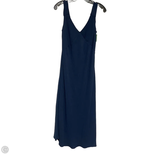 Dress Casual Maxi By Tahari By Arthur Levine In Navy, Size: S
