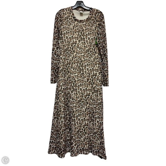 Dress Casual Maxi By Rachel Zoe In Animal Print, Size: L