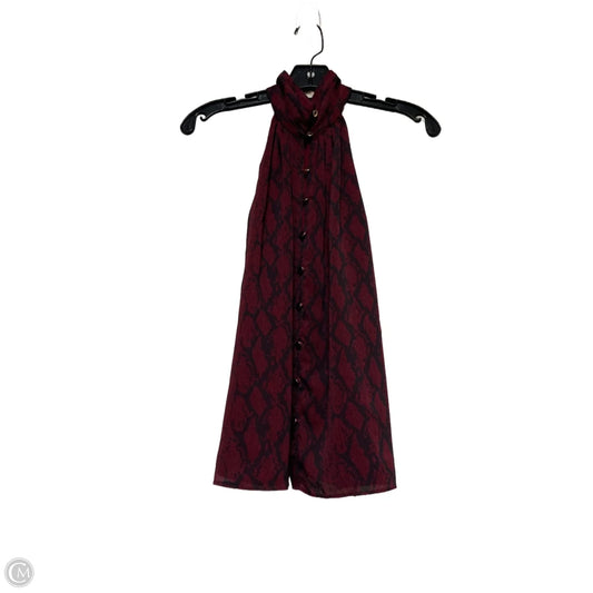 Top Sleeveless By Ramy Brook In Snakeskin Print, Size: Xs