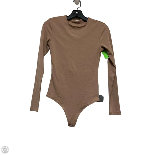 Bodysuit By Abercrombie And Fitch In Brown, Size: Xs