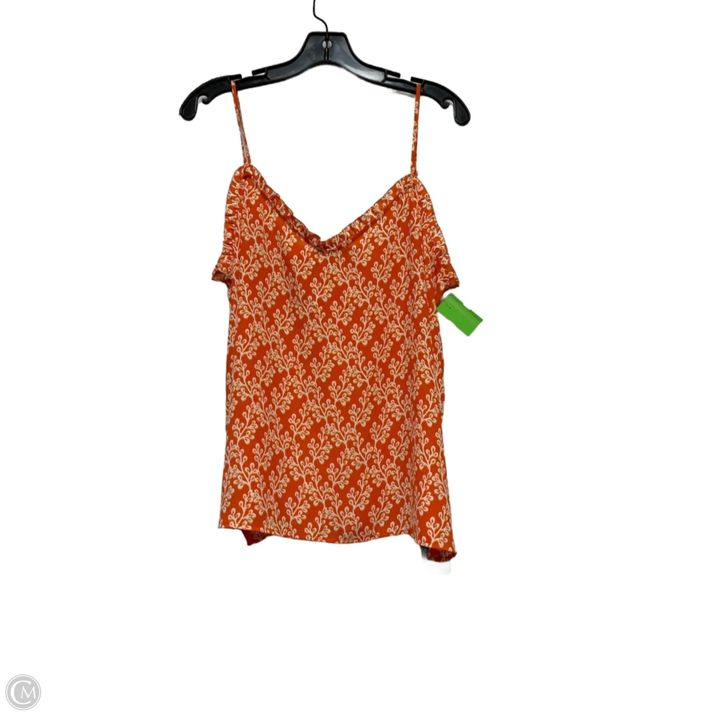 Top Sleeveless By Loft In Orange, Size: Lp