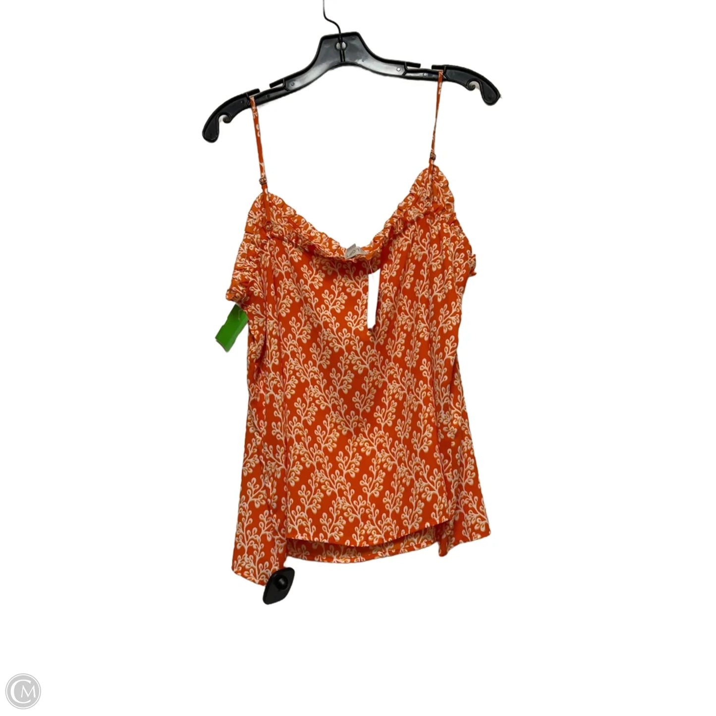Top Sleeveless By Loft In Orange, Size: Lp
