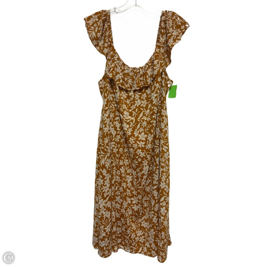 Dress Casual Short By Old Navy In Orange, Size: 1x