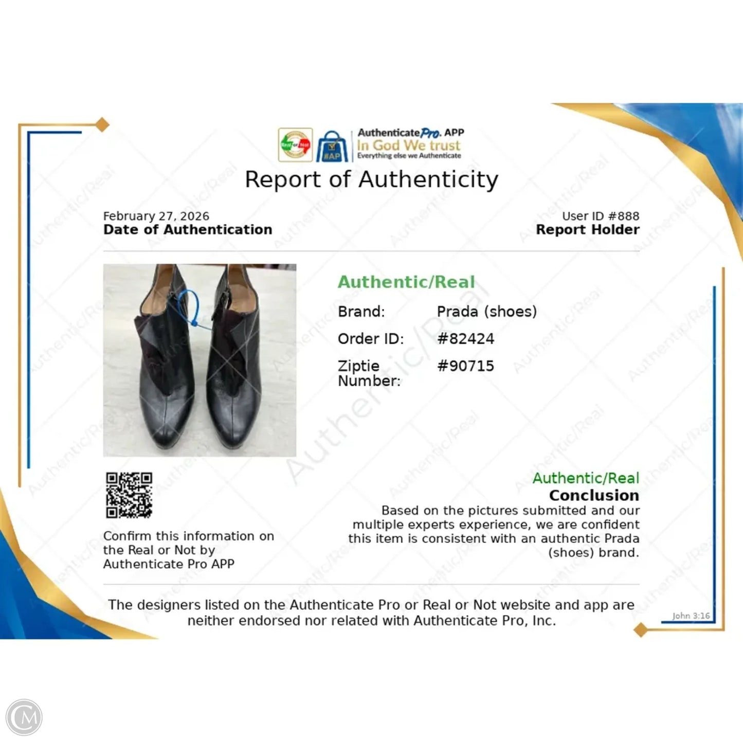 Boots Luxury Designer By Prada In Navy, Size: 8