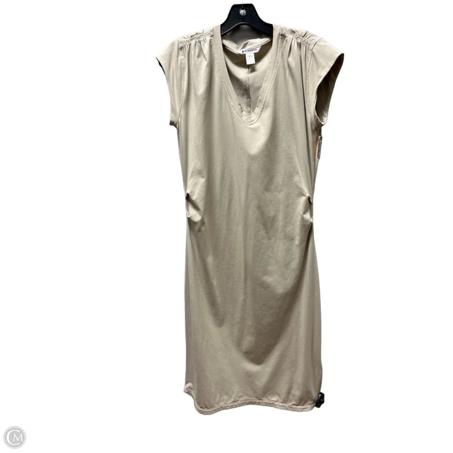 Athletic Dress By Athleta In Tan, Size: M