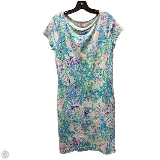 Dress Designer By Lilly Pulitzer In Nautical Print, Size: M