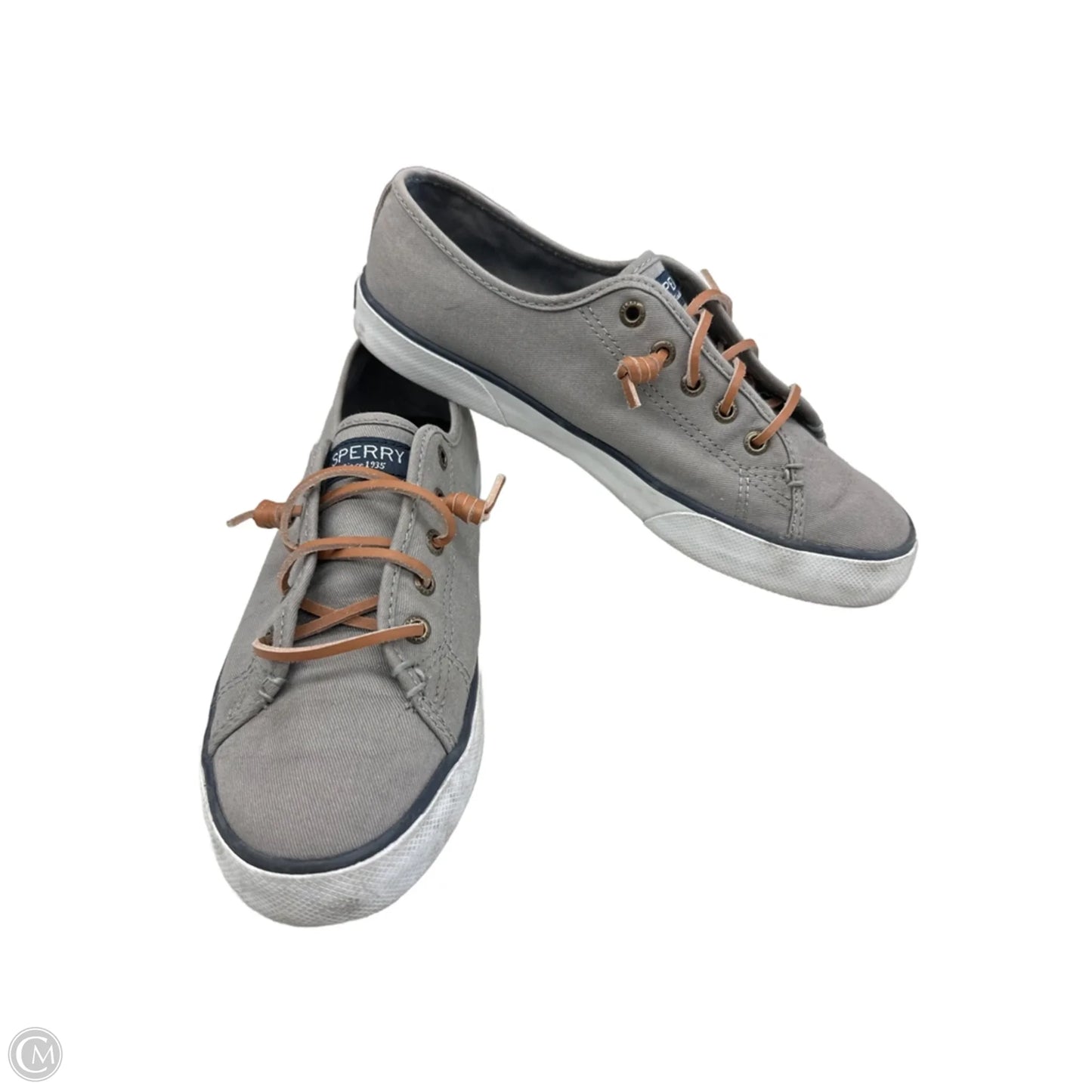 Shoes Flats By Sperry In Grey, Size: 7.5