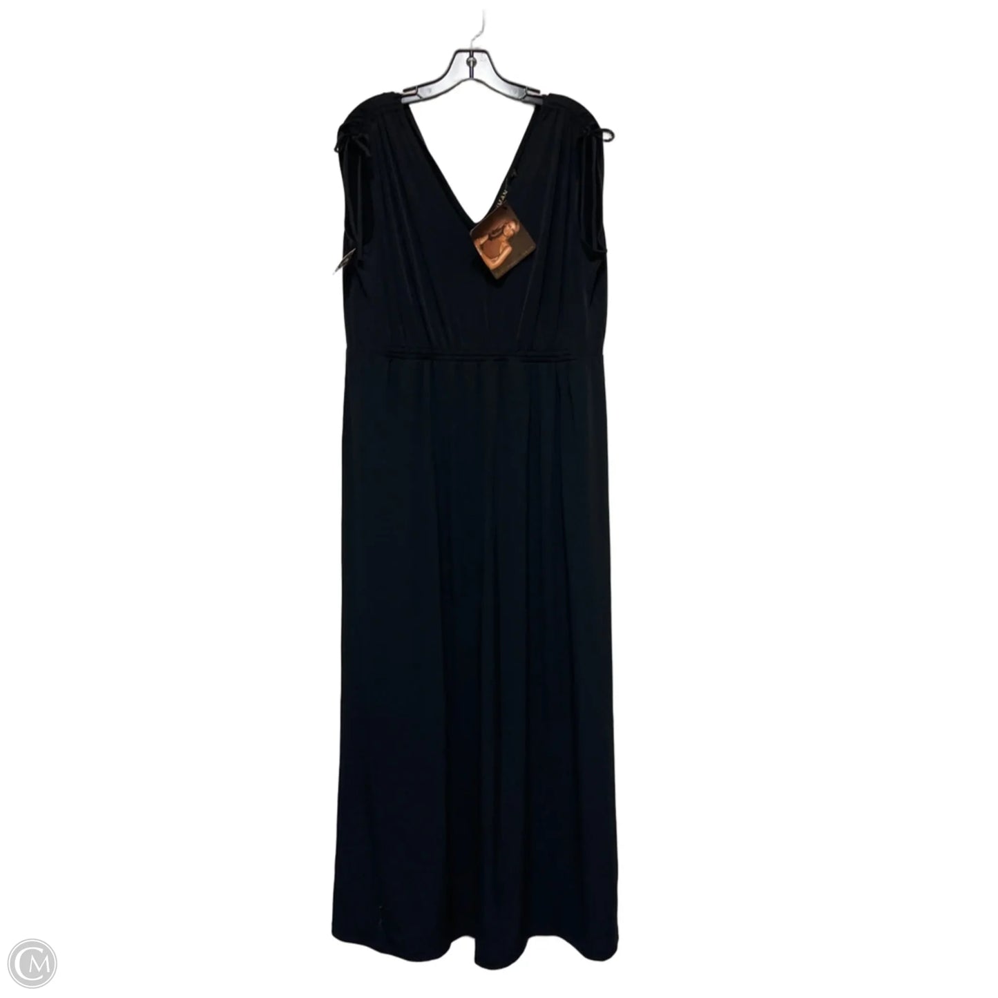 Dress Casual Maxi By Iman Hsn In Black, Size: Xl