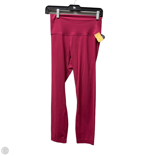 Athletic Leggings By Lululemon In Pink, Size: 6
