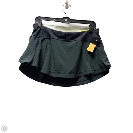 Athletic Skirt By Lululemon In Black, Size: 8