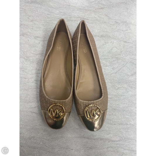 Shoes Flats By Michael By Michael Kors In Tan, Size: 9