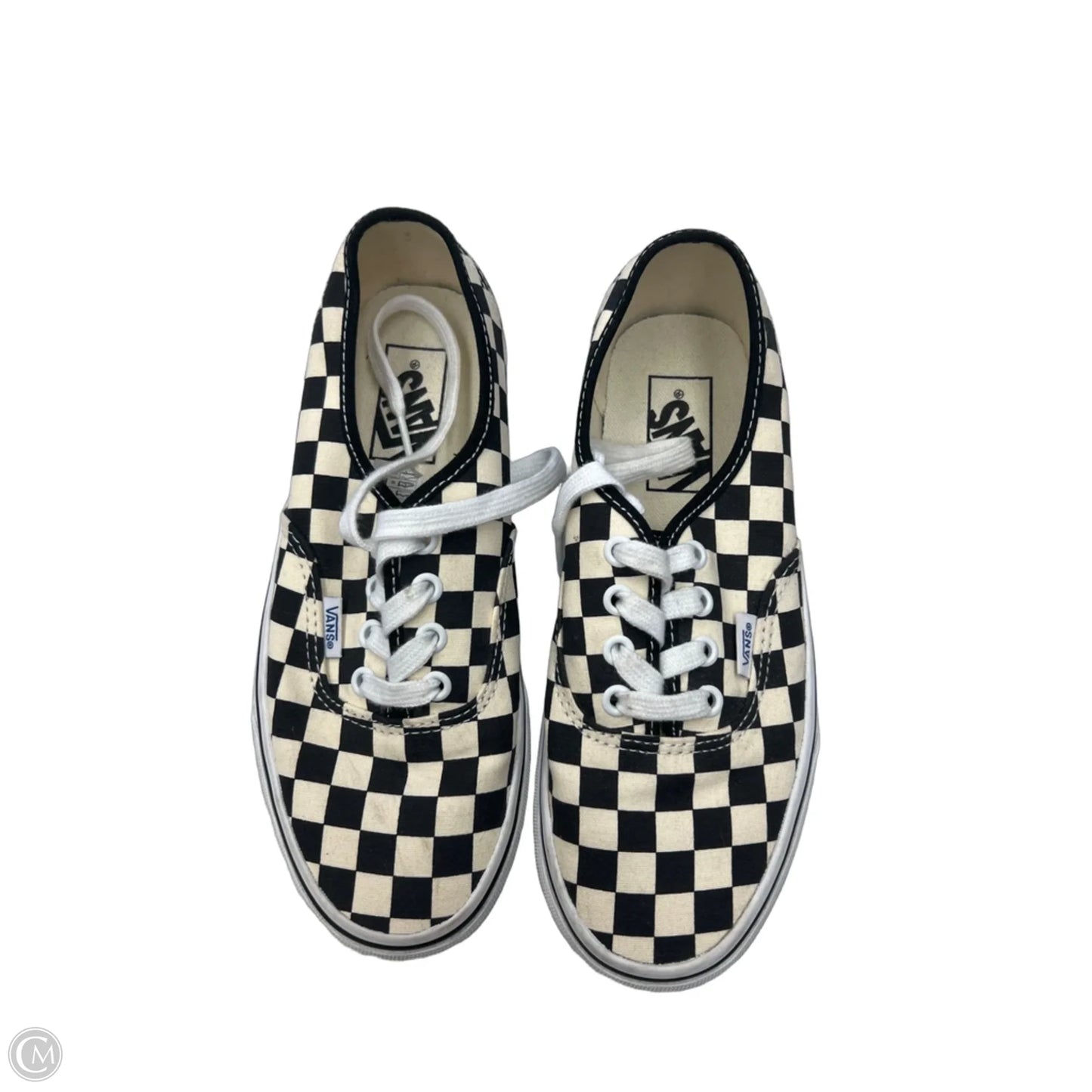 Shoes Sneakers By Vans In Checkered Pattern, Size: 7