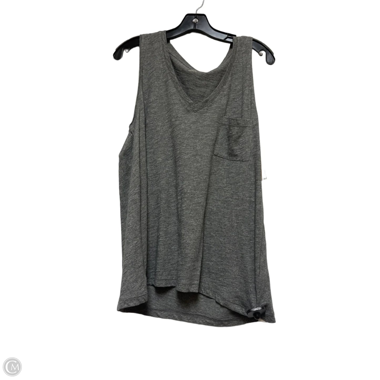 Tank Top By Madewell In Grey, Size: Xl