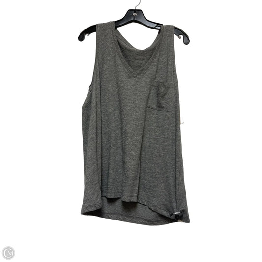 Tank Top By Madewell In Grey, Size: Xl