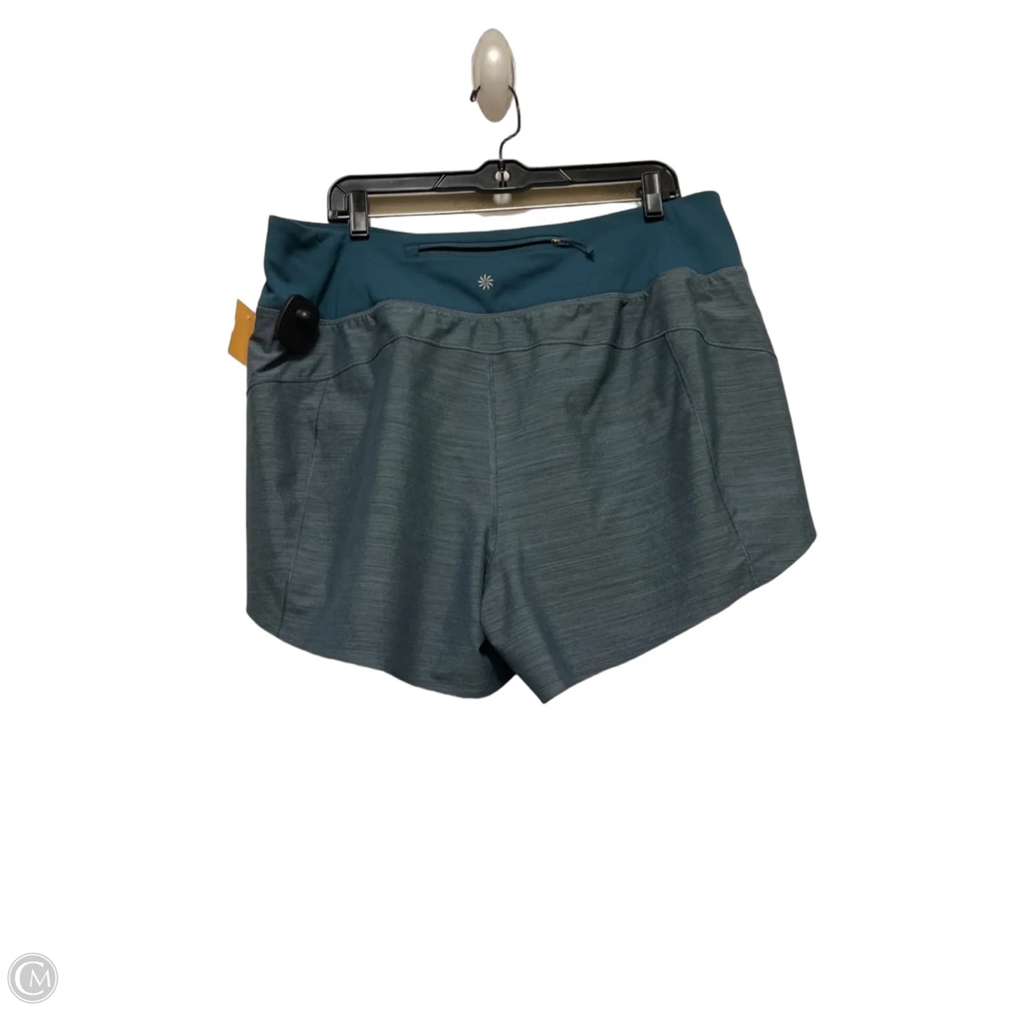 Athletic Shorts By Athleta In Blue, Size: 1x