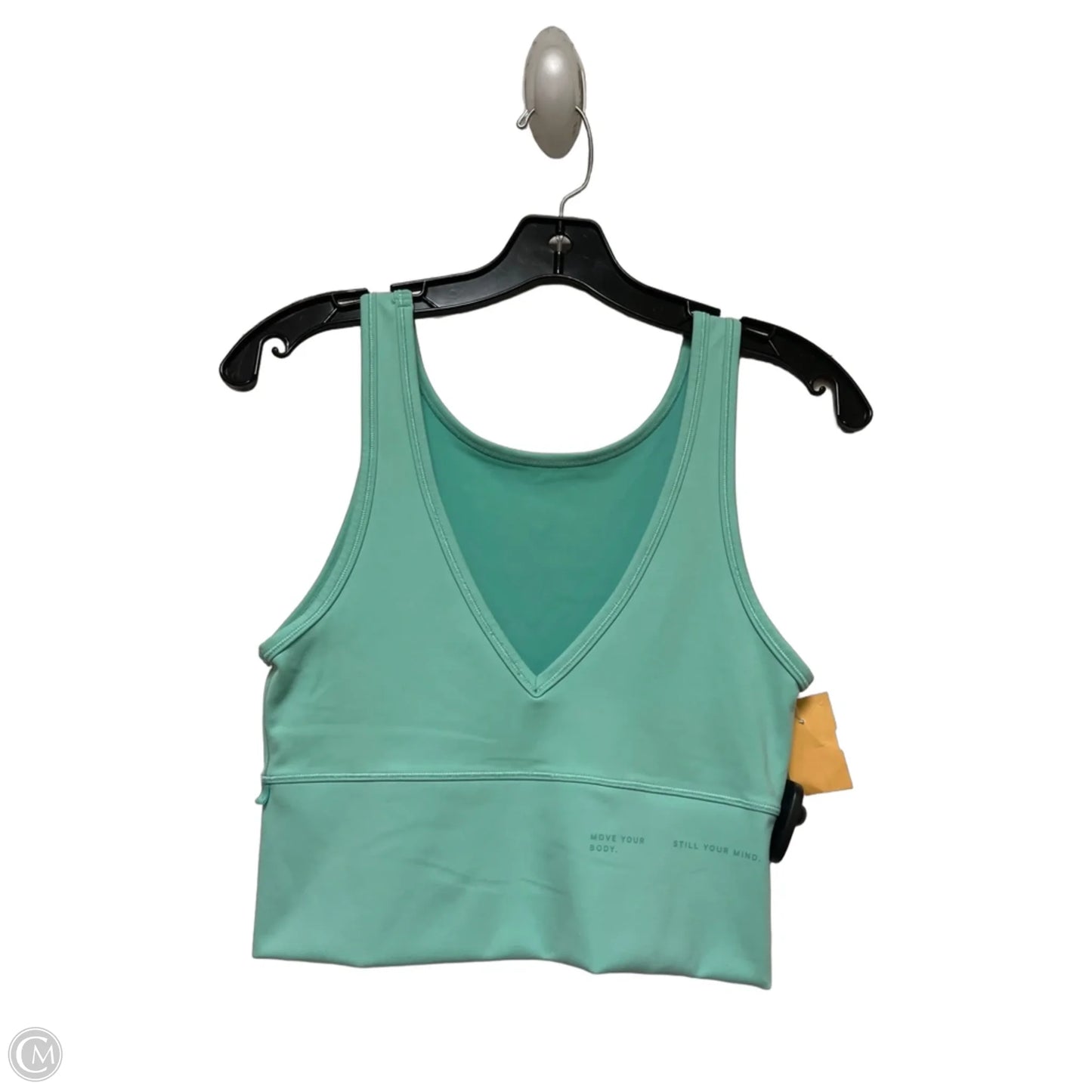 Athletic Tank Top By Lululemon In Teal, Size: M