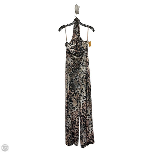 Dress Casual Maxi By Karen Millen In Snakeskin Print, Size: Xs