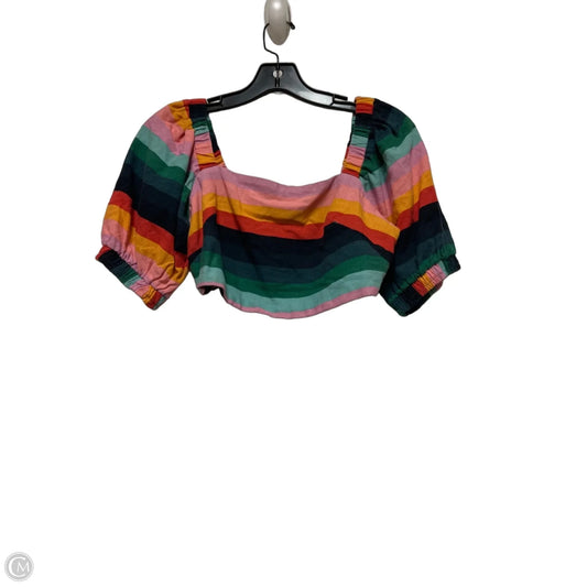 Top Short Sleeve By Farm Rio In Multi-colored, Size: S