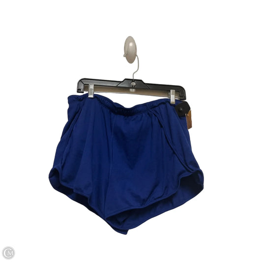 Athletic Shorts By Lululemon In Blue, Size: 14