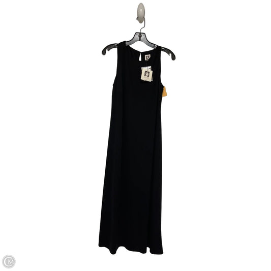 Dress Casual Maxi By Anne Klein In Black, Size: S