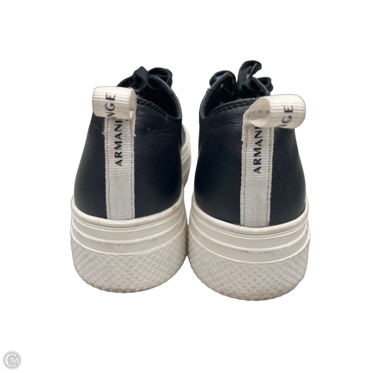 Shoes Sneakers By Armani Exchange In Black & White, Size: 10