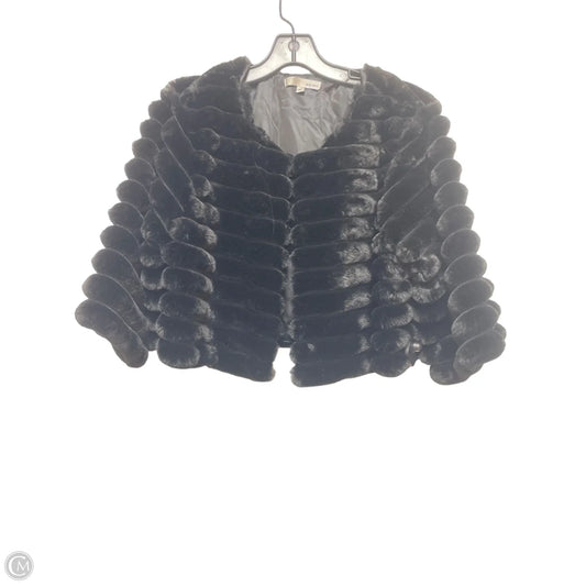 Jacket Faux Fur & Sherpa By Wdny In Black, Size: Xl
