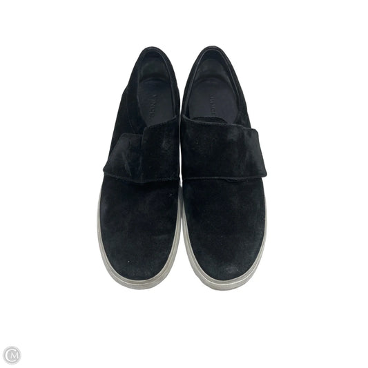 Shoes Flats By Vince In Black, Size: 8.5