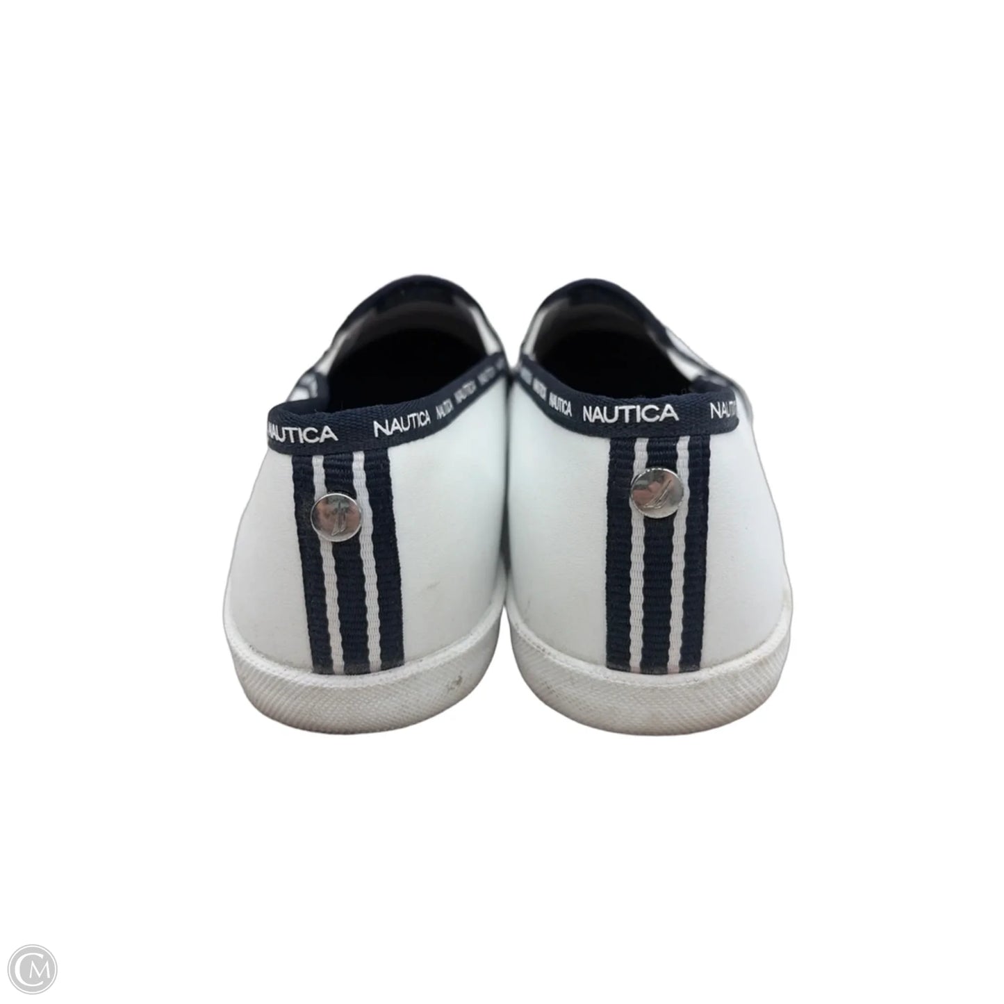 Shoes Flats By Nautica In Blue & White, Size: 8.5