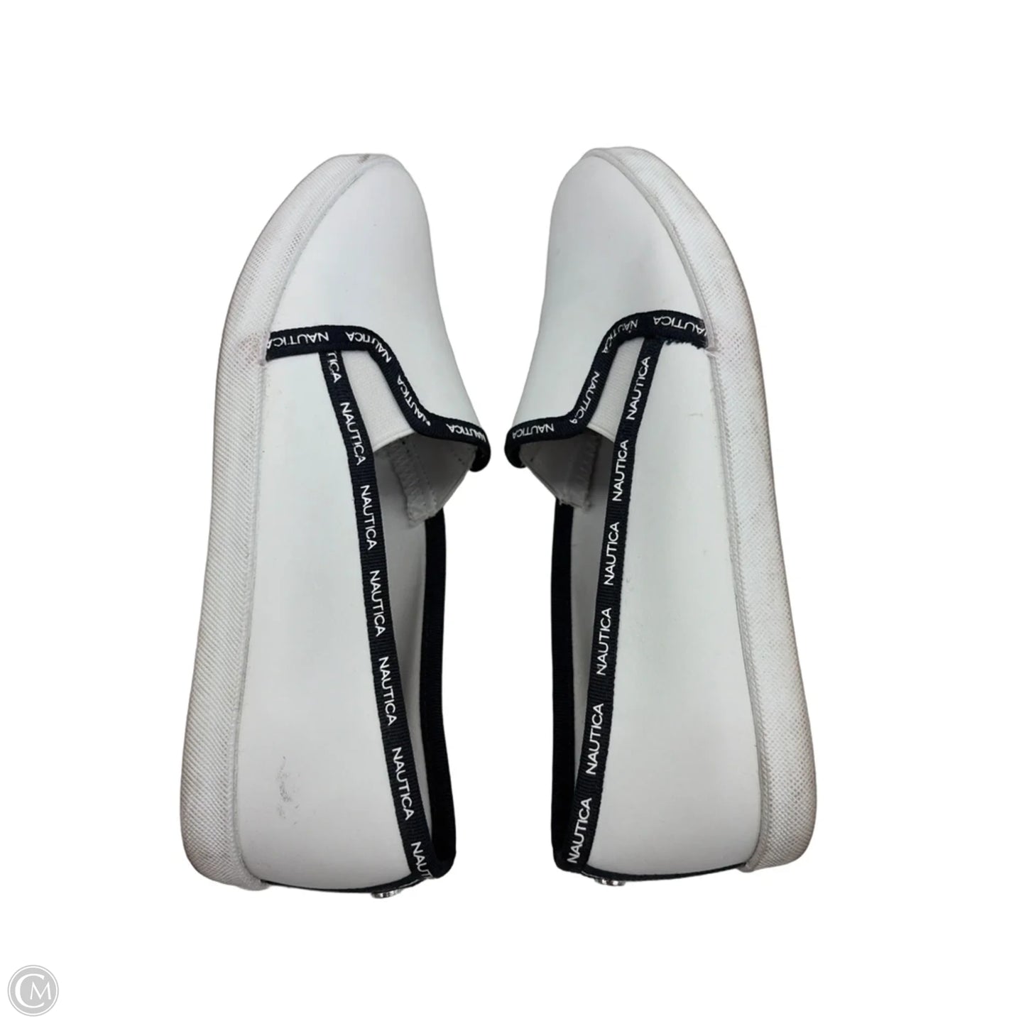Shoes Flats By Nautica In Blue & White, Size: 8.5