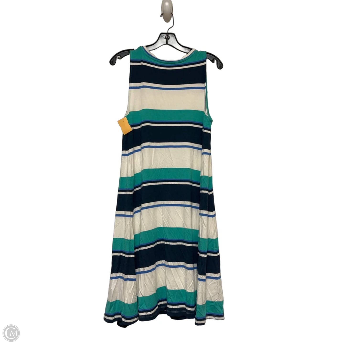 Dress Casual Short By Loft In Striped Pattern, Size: M