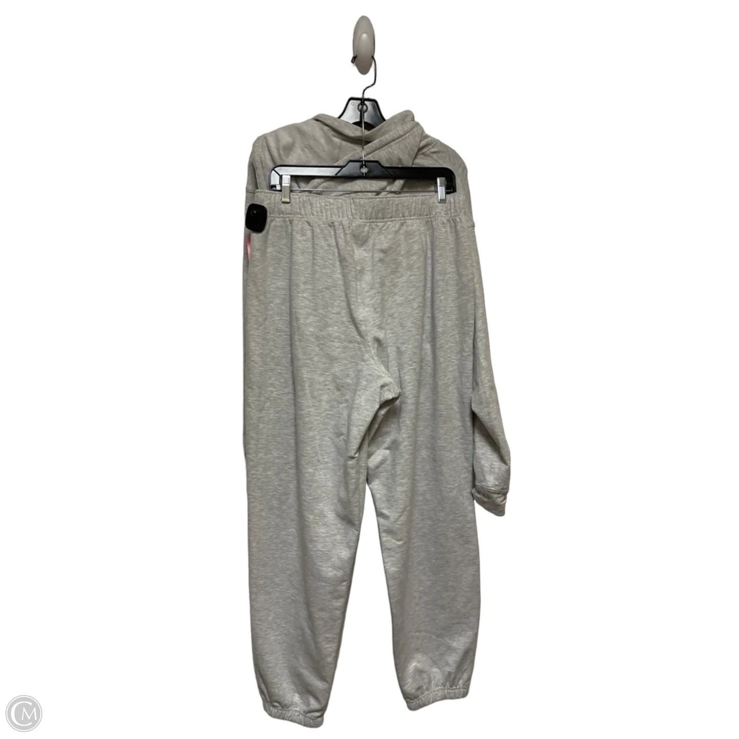 Athletic Pants 2pc By Yogalicious In Grey, Size: L