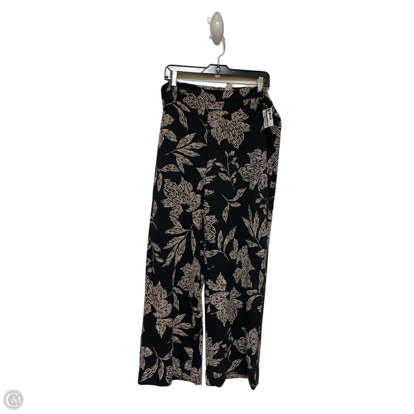 Pants Wide Leg By Chicos In Black & Brown, Size: 14