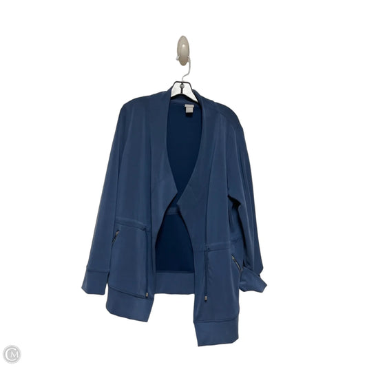 Jacket Other By Chicos In Blue, Size: L