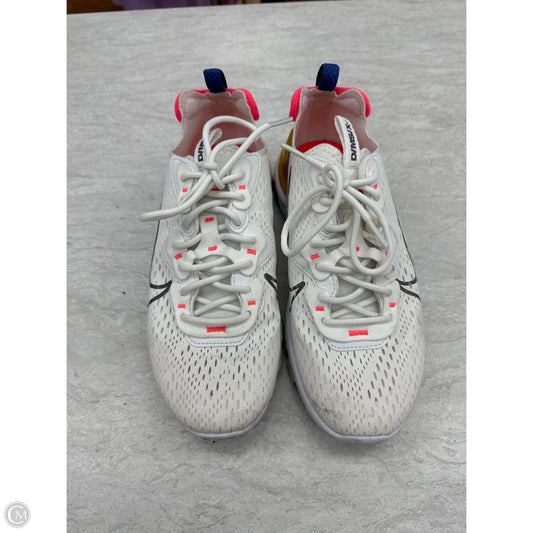 Shoes Athletic By Nike In Ivory, Size: 8