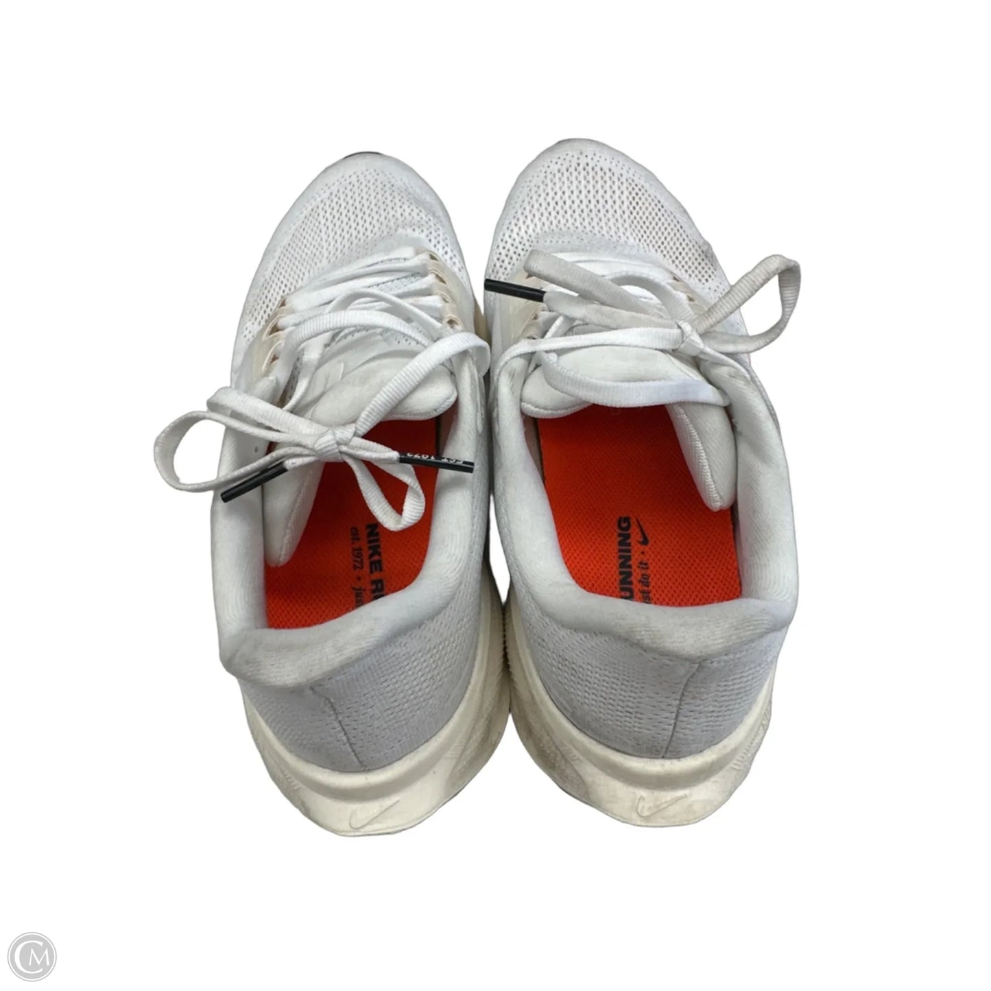 Shoes Athletic By Nike In White, Size: 9.5
