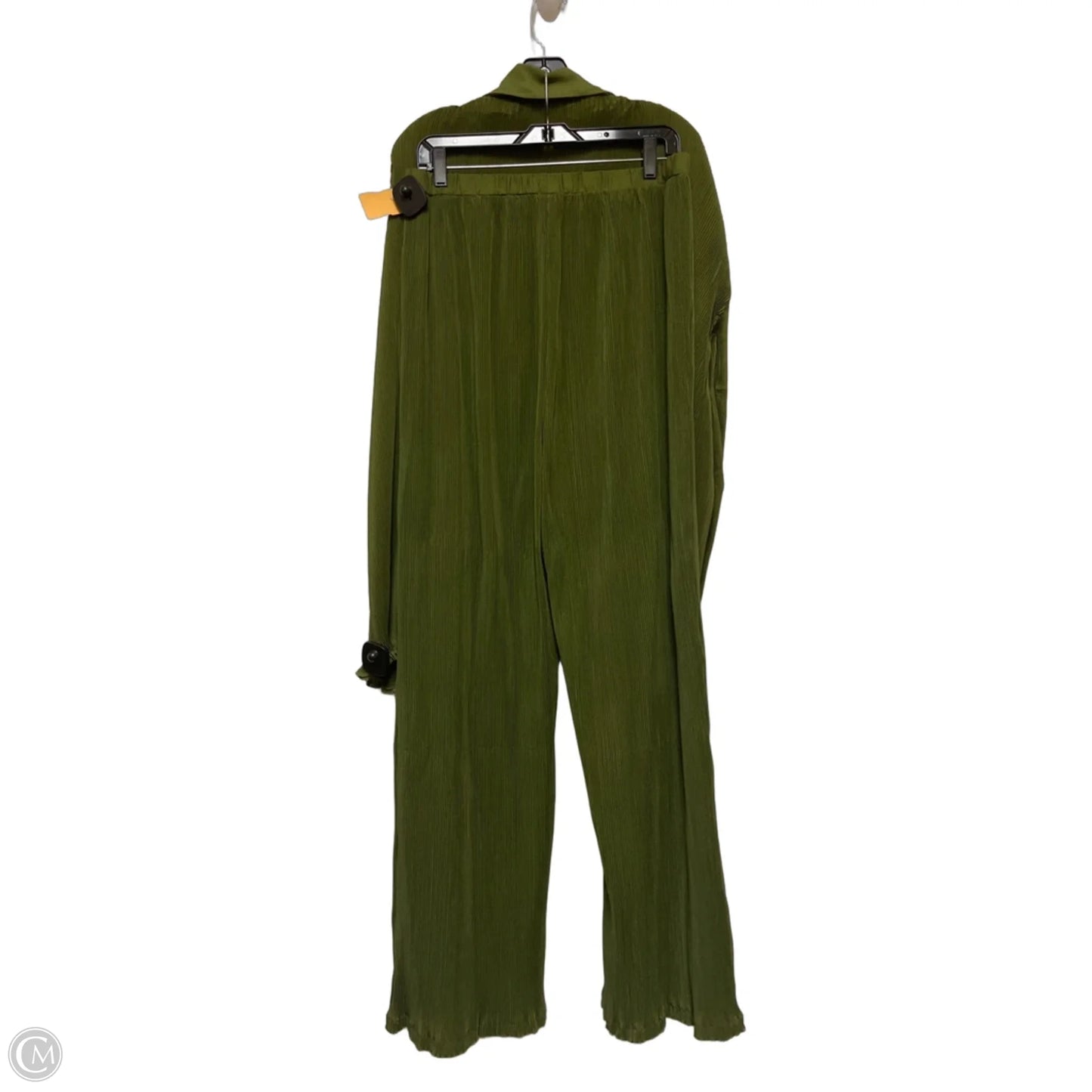 Pants Set 2pc By Pretty Little Thing In Green, Size: 12