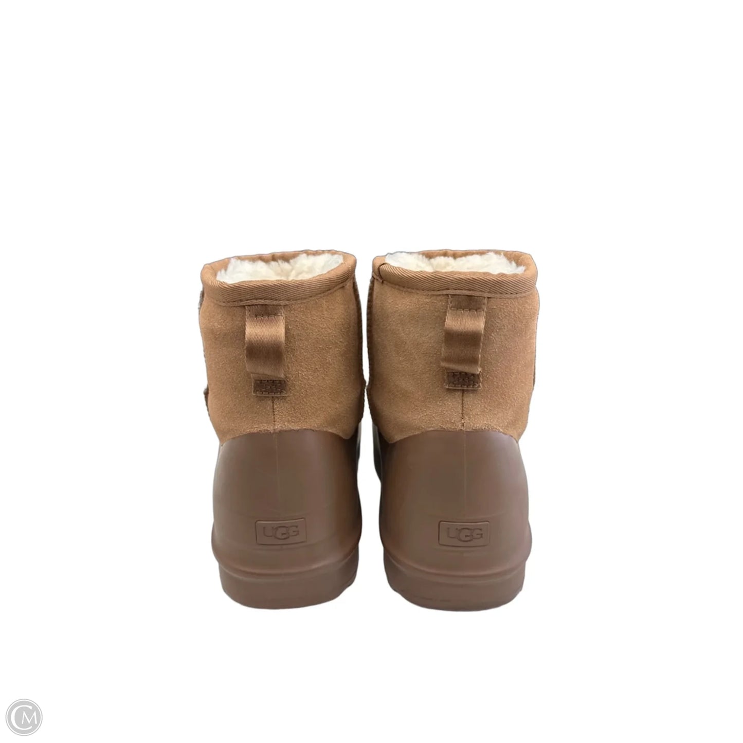 Boots Designer By Ugg In Brown, Size: 10