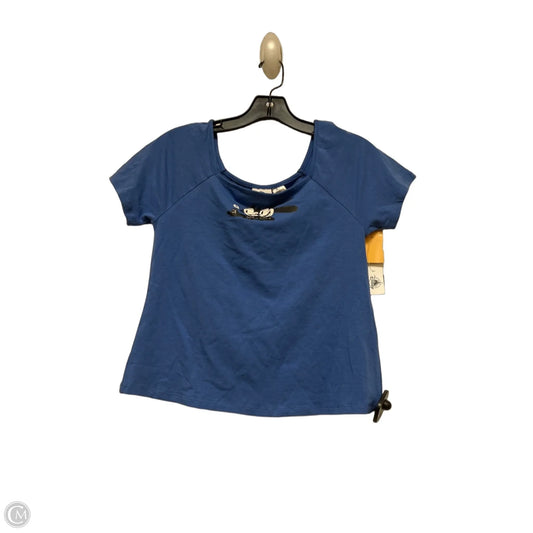 Top Short Sleeve Basic By Disney Store In Black & Blue, Size: S