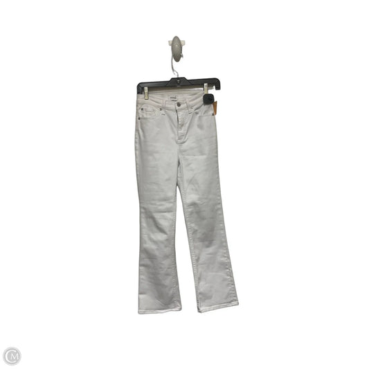 Jeans Skinny By Pistola In White Denim, Size: 0