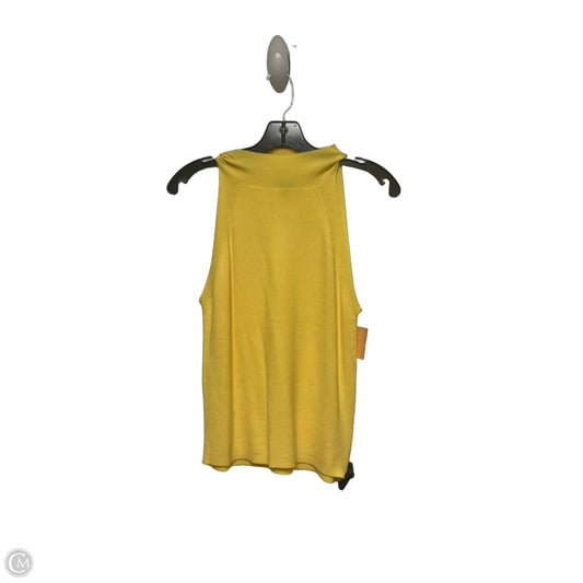 Tank Top By Clothes Mentor In Yellow, Size: L