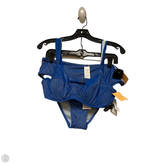 Swimsuit 2pc By Cupshe In Blue, Size: L
