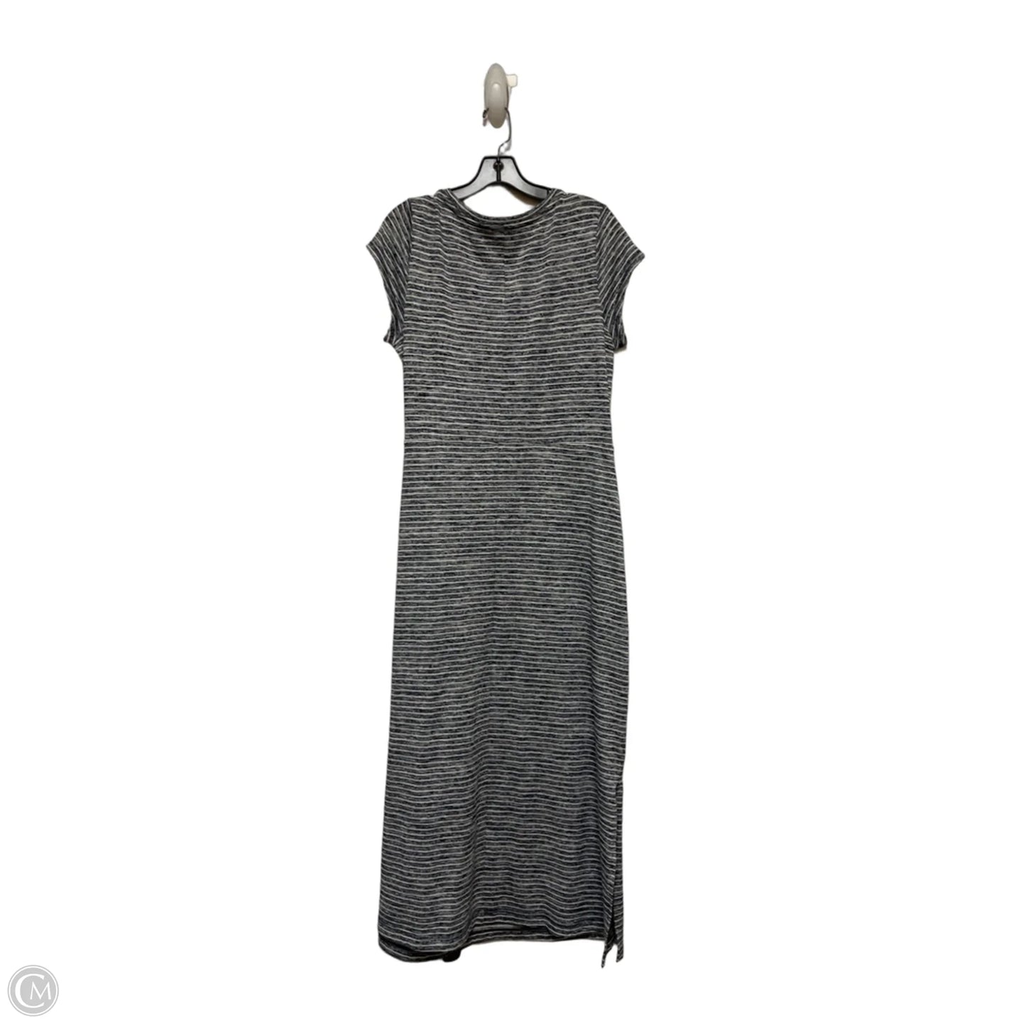 Dress Casual Maxi By Talbots In Striped Pattern, Size: L