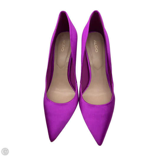 Shoes Heels Stiletto By Aldo In Purple, Size: 8