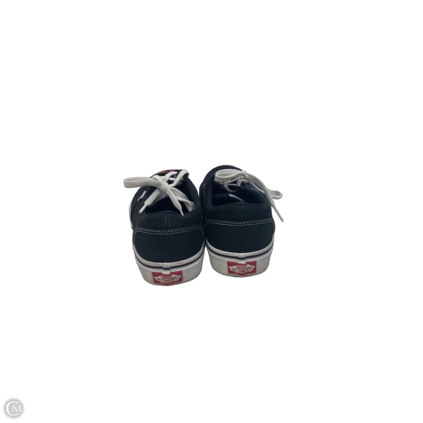 Shoes Sneakers By Vans In Black, Size: 6.5